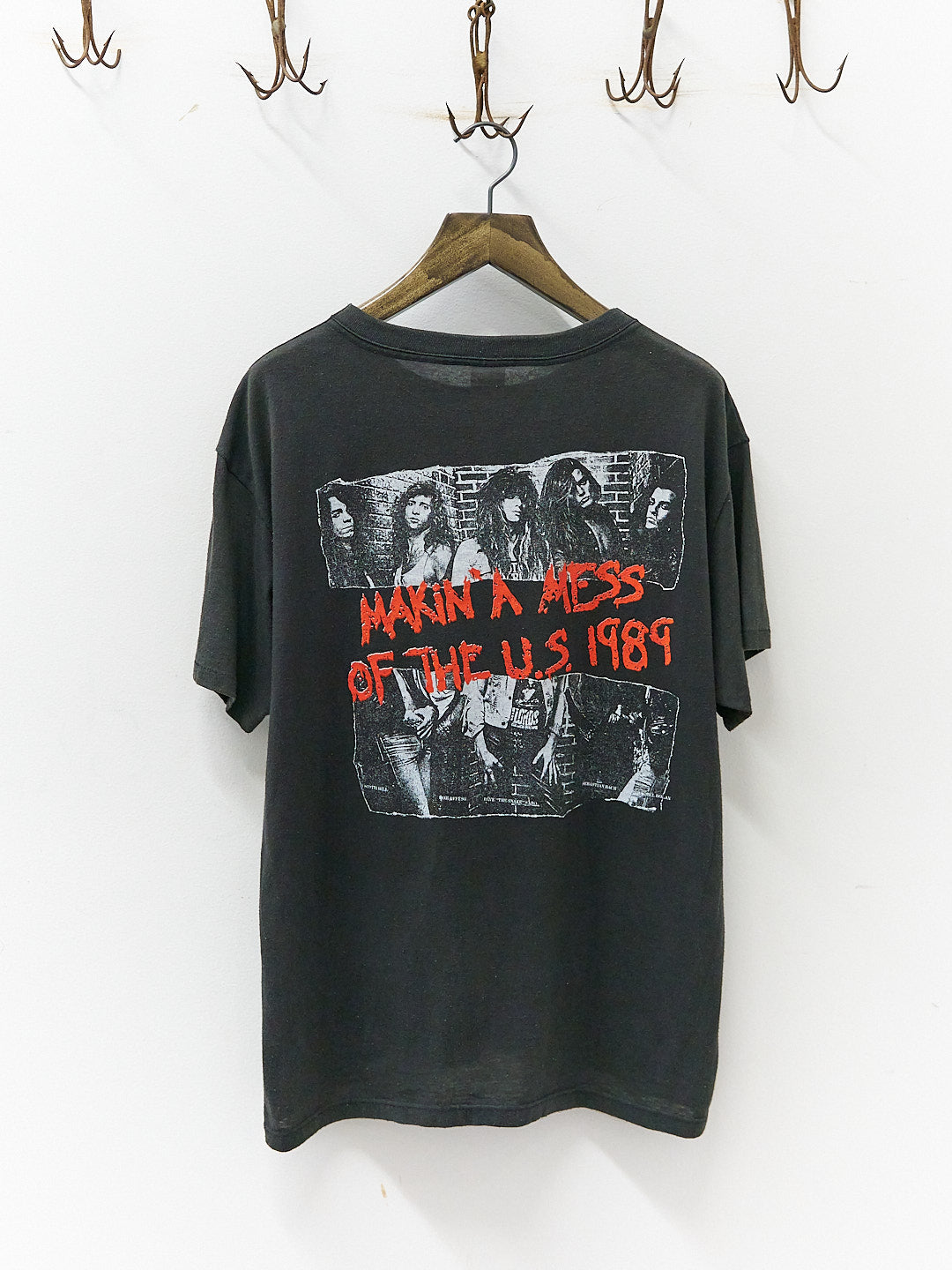 Vintage 80's Skid Row Makin' A Mess Of The U.S Band T-Shirt