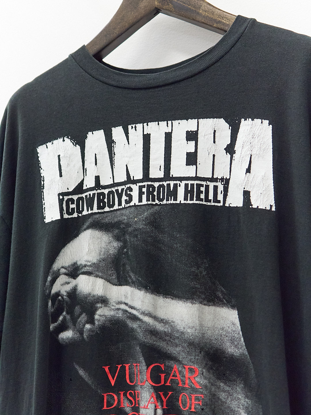 Vintage 90's Pantera Vulgar Display Of Power Band T-Shirt