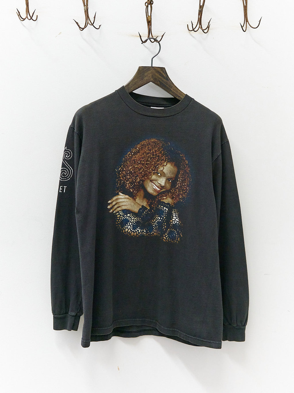 Vintage 90's Janet Jackson Long-Sleeve Band T-Shirt