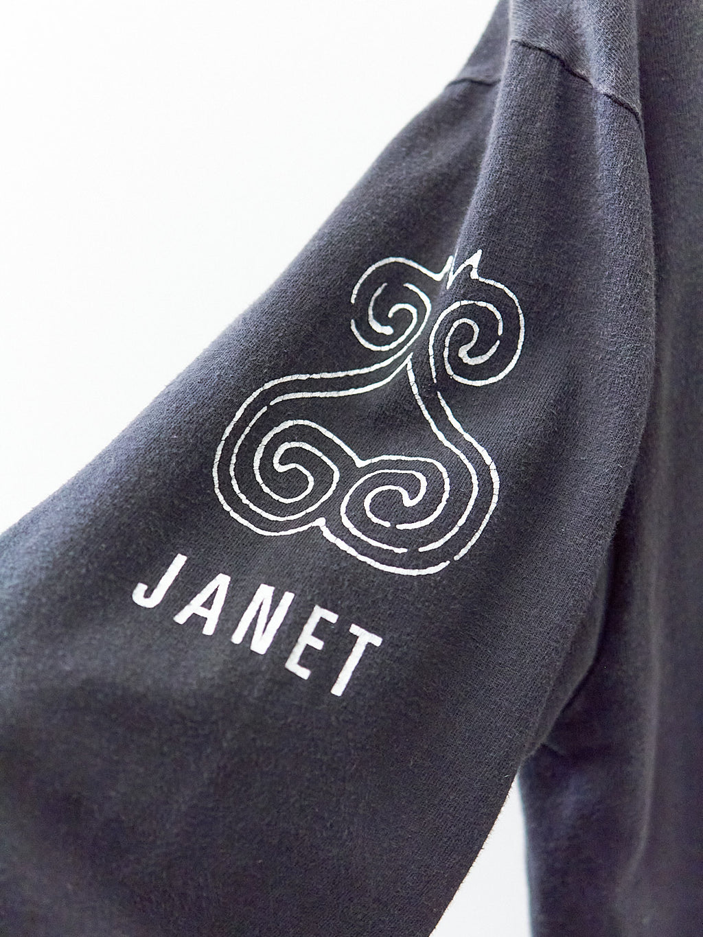 Vintage 90's Janet Jackson Long-Sleeve Band T-Shirt