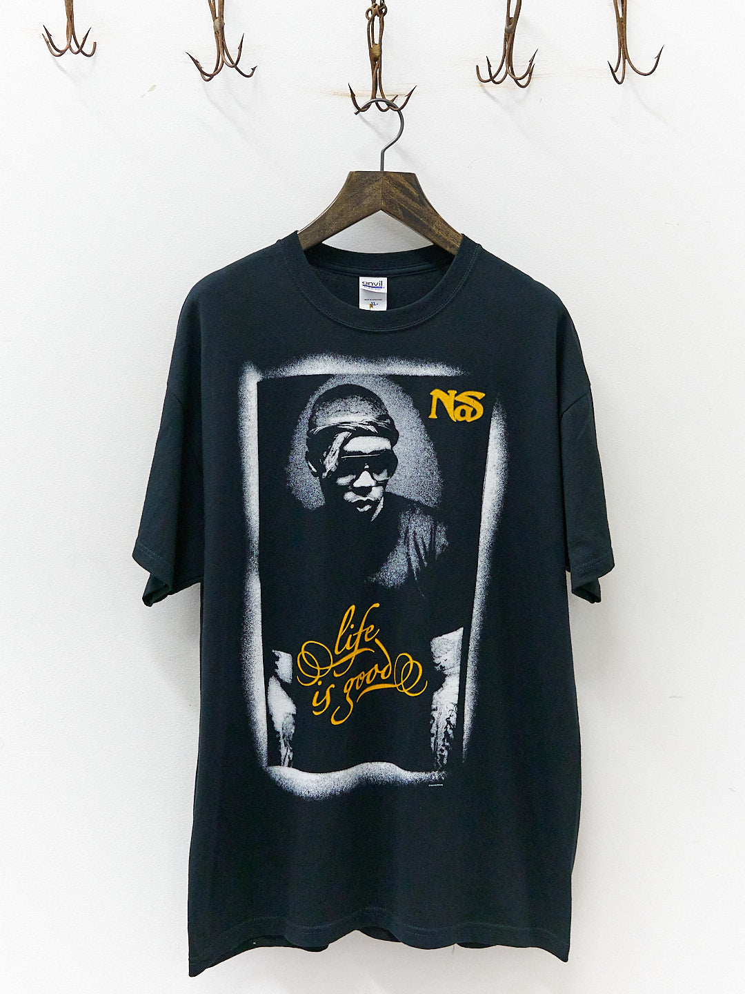 Vintage Nas Life is Good Rap T-Shirt