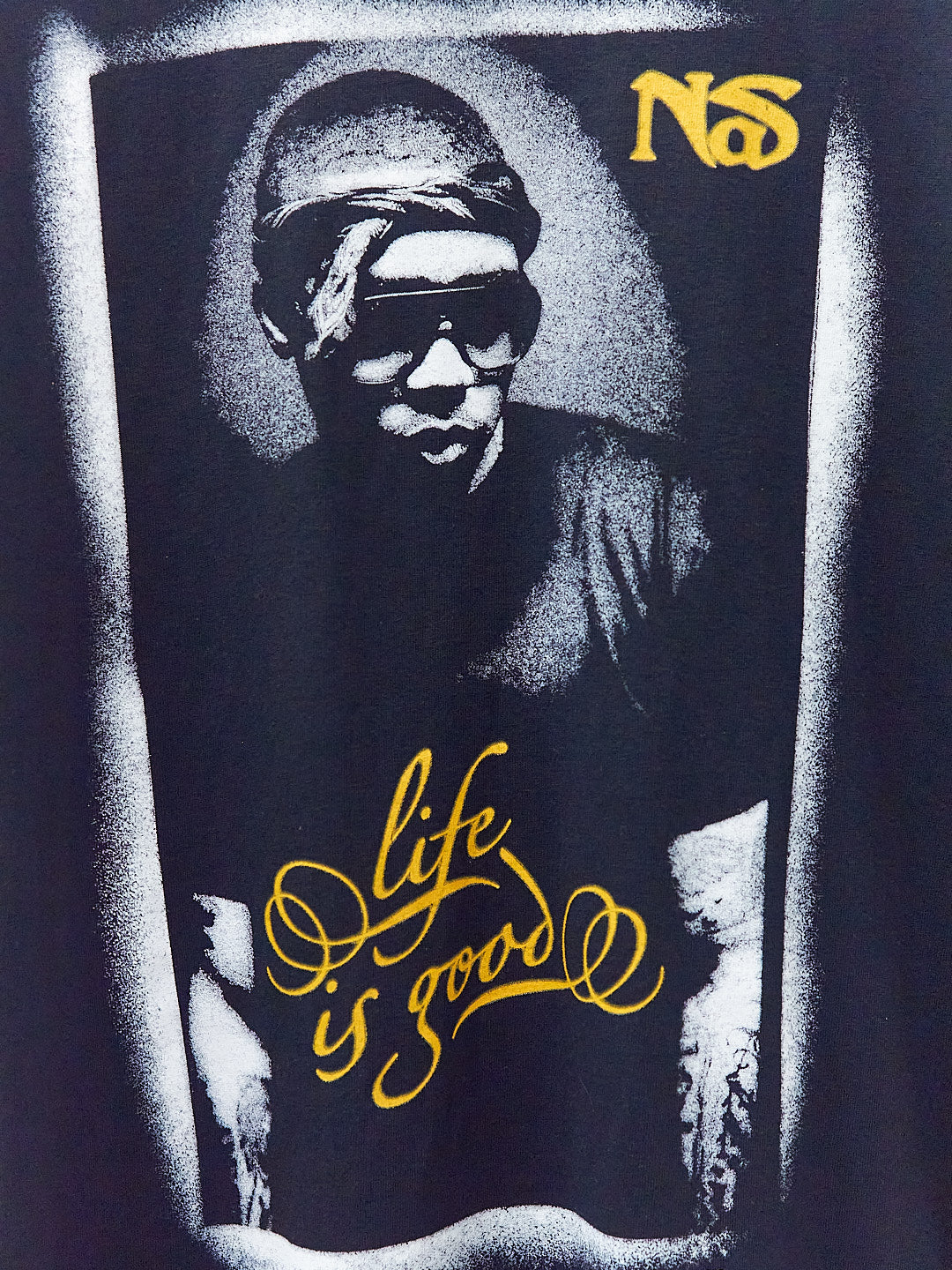 Vintage Nas Life is Good Rap T-Shirt