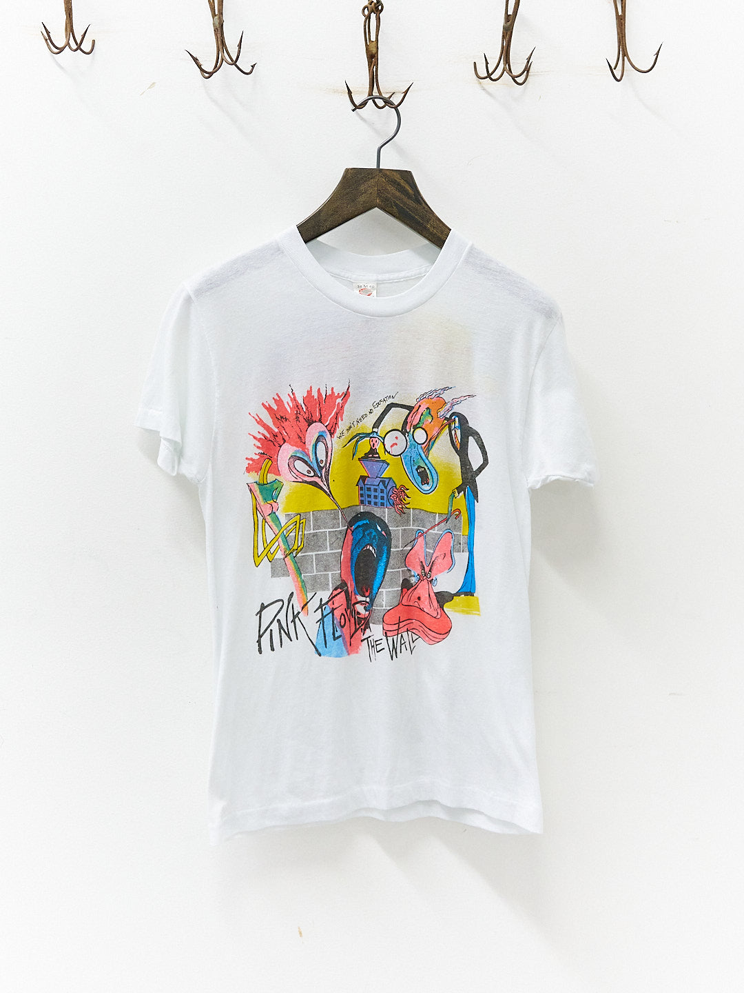 Vintage 80's Pink Floyd The Wall Band T-Shirt