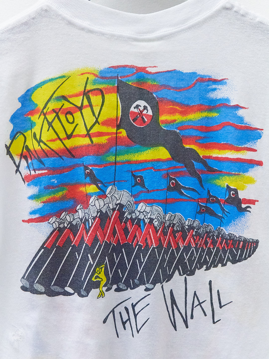 Vintage 80's Pink Floyd The Wall Band T-Shirt