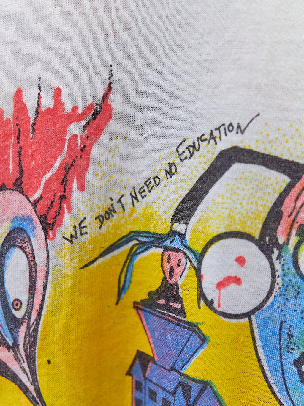 Vintage 80's Pink Floyd The Wall Band T-Shirt