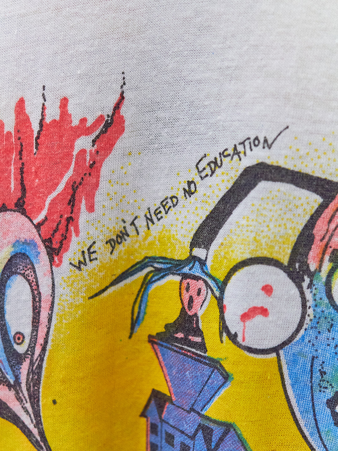 Vintage 80's Pink Floyd The Wall Band T-Shirt