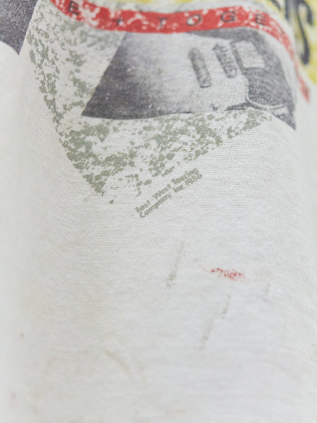 Vintage 80's Bob Dylan/Tom Petty True Confessions Tour T-Shirt