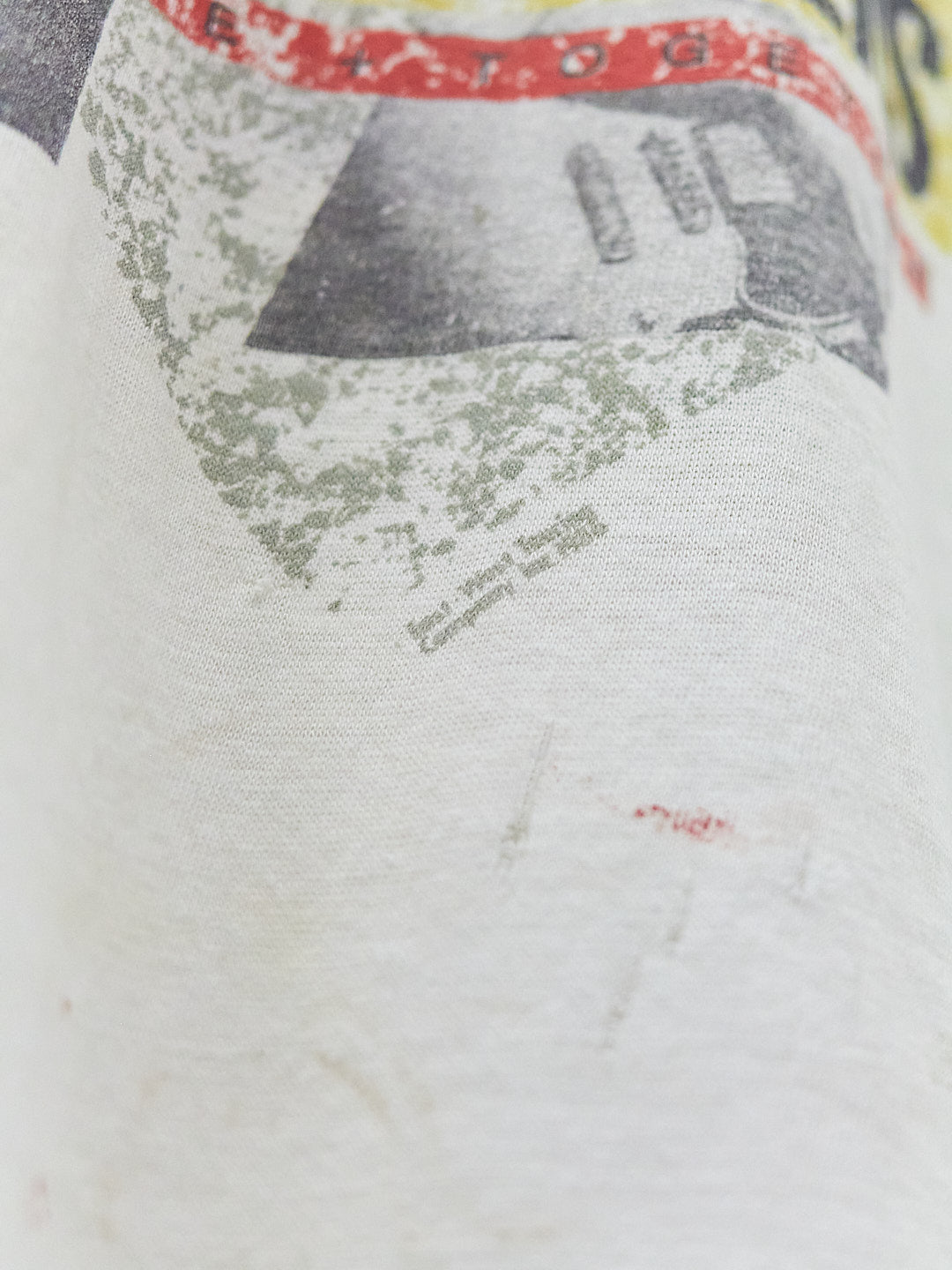 Vintage 80's Bob Dylan/Tom Petty True Confessions Tour T-Shirt