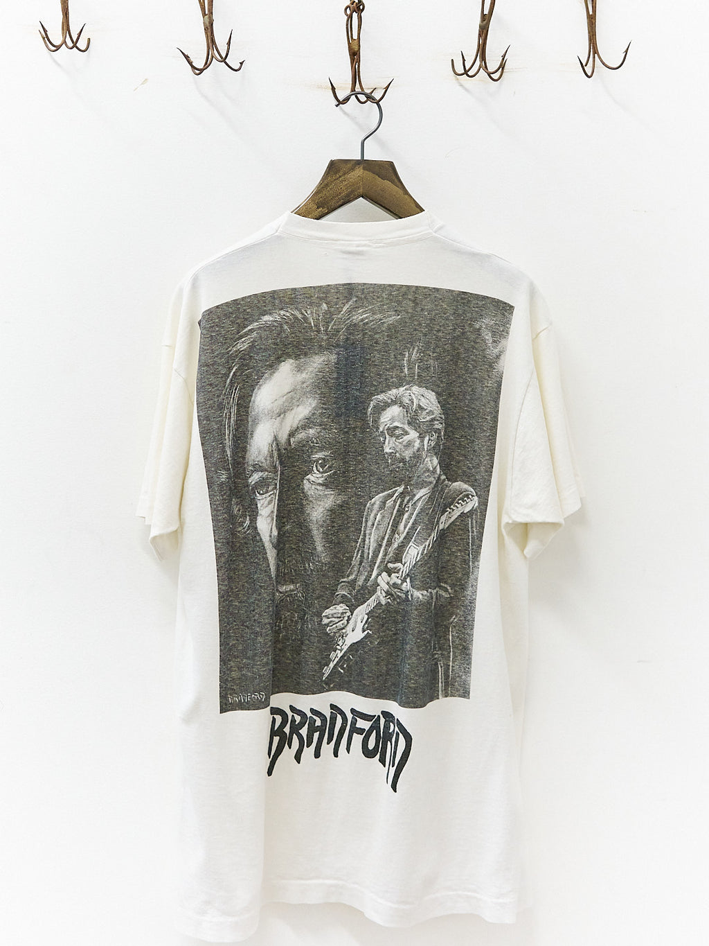 Vintage 90's Bradford Gallery Eric Clapton Band T-Shirt