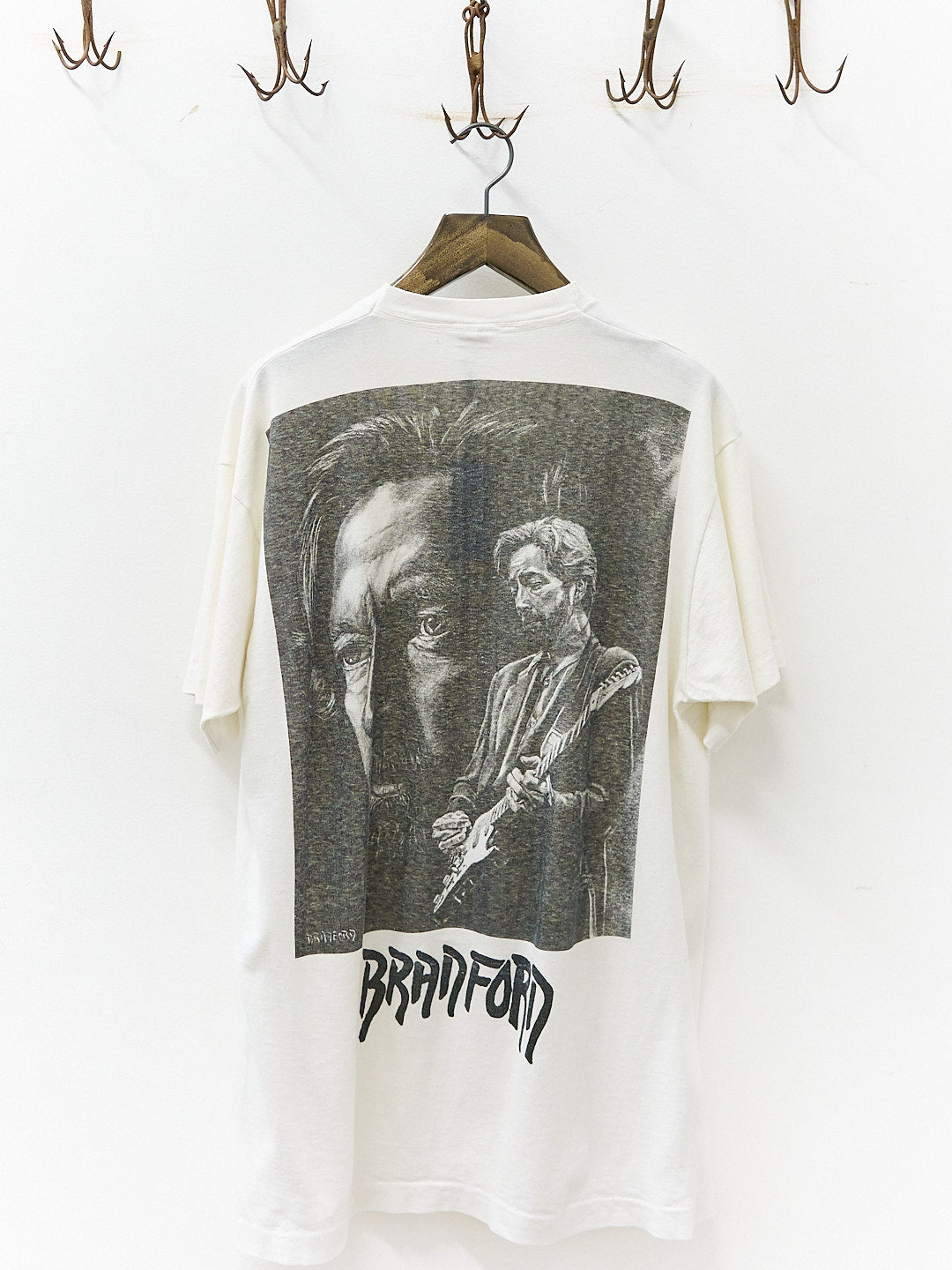 Vintage 90's Bradford Gallery Eric Clapton Band T-Shirt