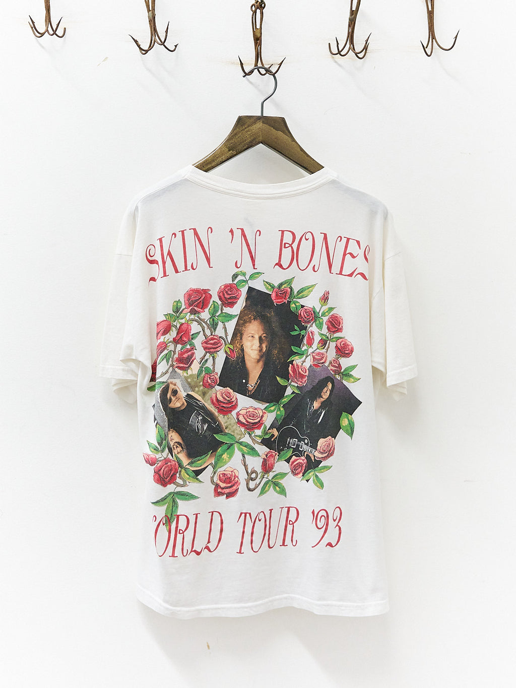 Vintage 90’s Guns N Roses Skin N Bones Tour Band T-Shirt