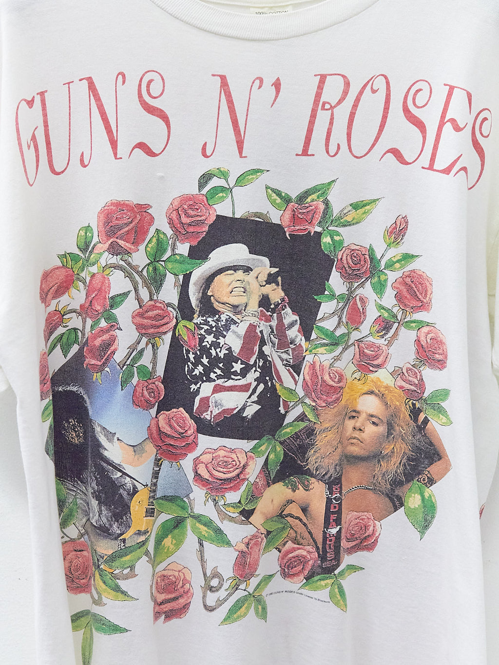 Vintage 90’s Guns N Roses Skin N Bones Tour Band T-Shirt