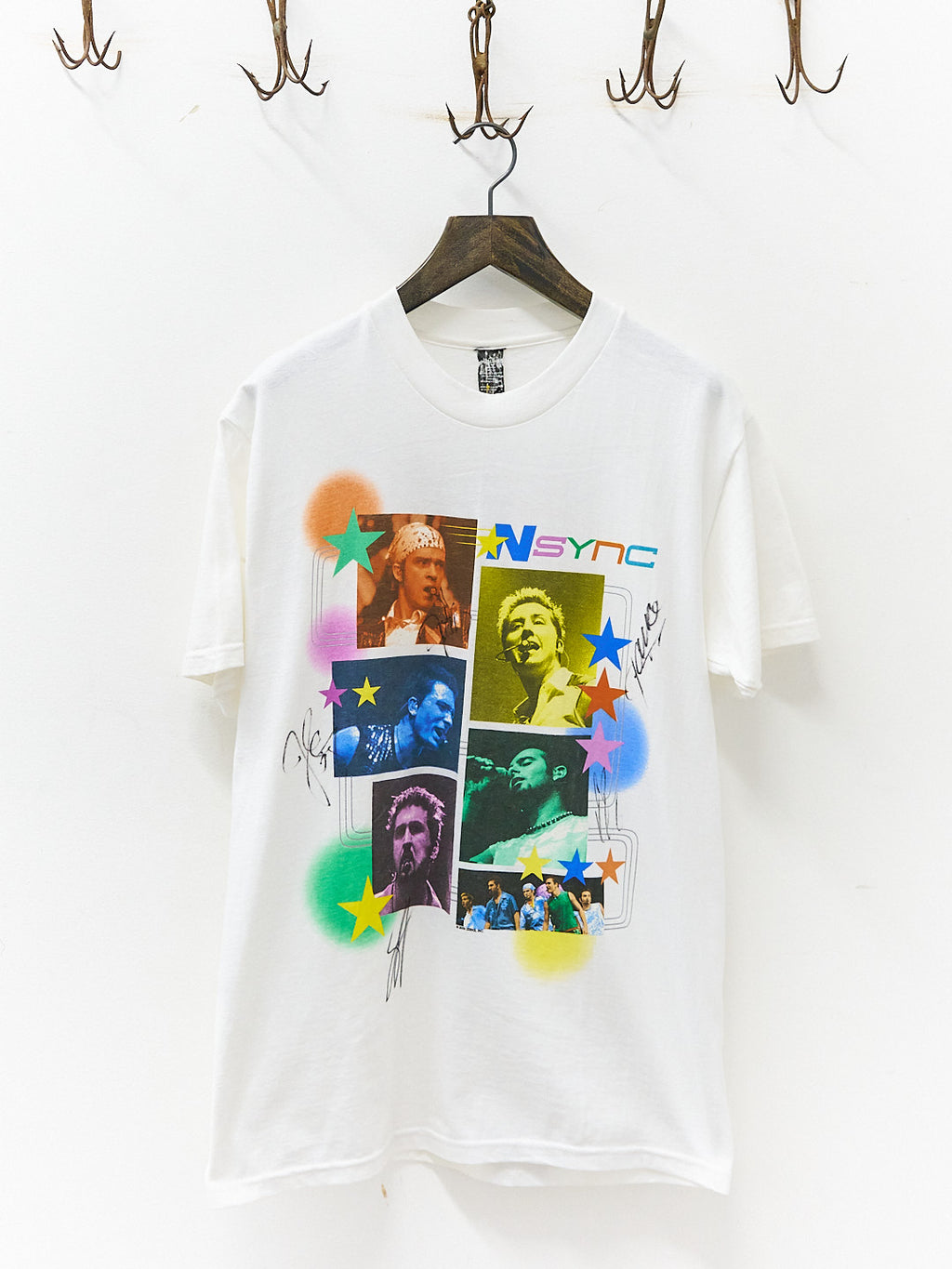 Vintage NSYNC Autographed Band T-Shirt