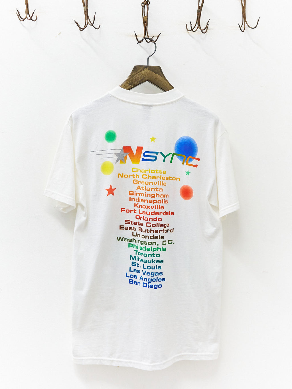Vintage NSYNC Autographed Band T-Shirt