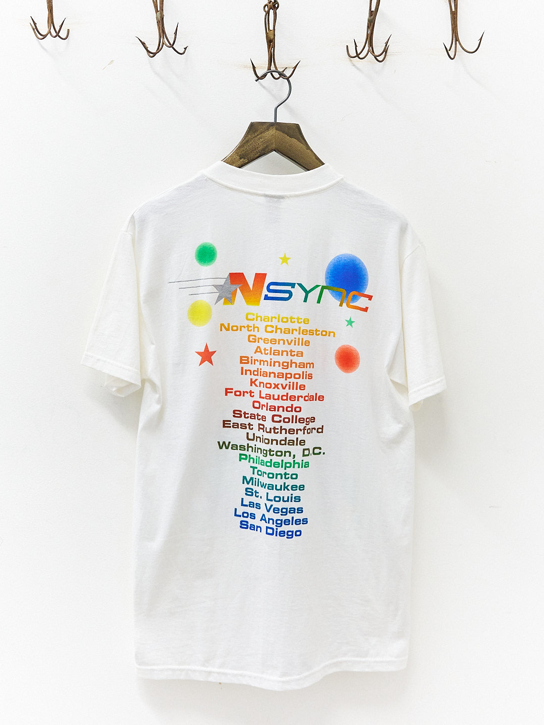 Vintage NSYNC Autographed Band T-Shirt